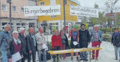 Die Initiatoren des Bürgerbegehrens