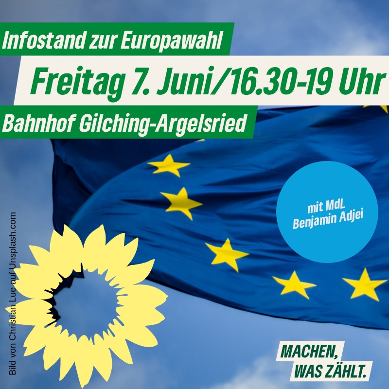 Infostand am 7.6.2024 zur Europawahl