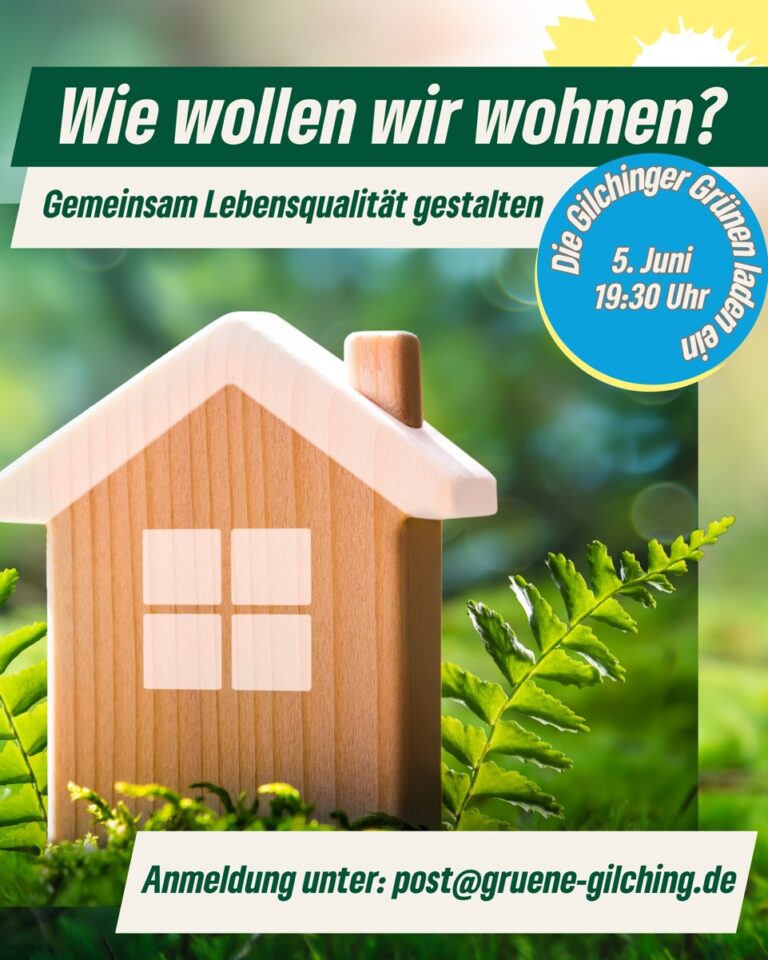 Themenabend „Wie wollen wir wohnen? Gemeinsam Lebensqualität gestalten“