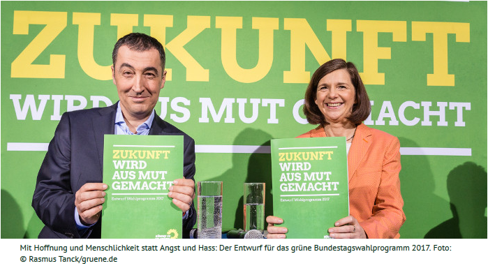 „Zukunft wird aus Mut gemacht“ – Programmentwurf Bundestagswahl 2017