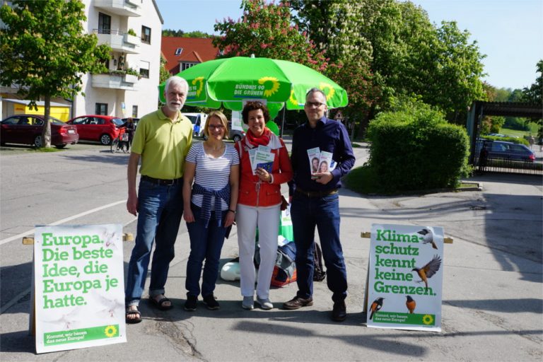 Rückblick auf Infostand zur Europawahl