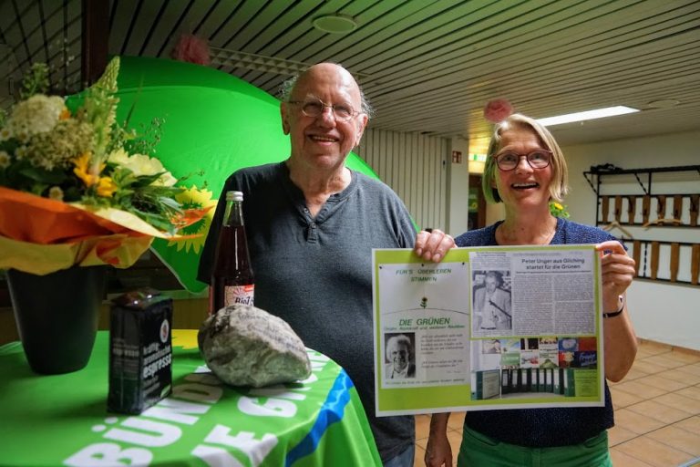 Peter Unger seit 40 Jahren für die Grünen im Gemeinderat
