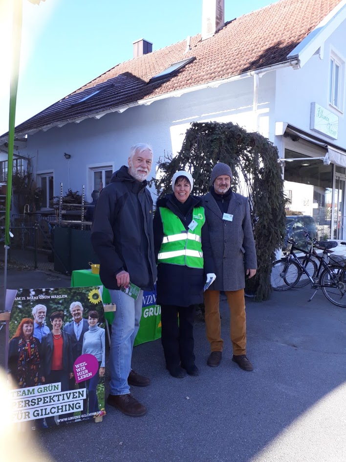 Infostand im Altdorf