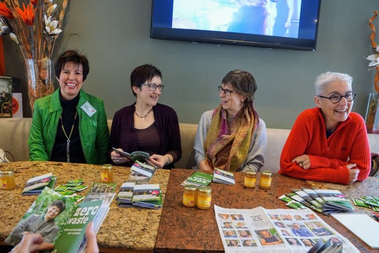 Frauenfrühstück der Gilchinger Grünen mit Diana Franke und Martina Neubauer