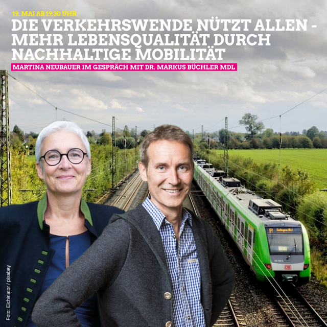 Veranstaltung zur Verkehrswende mit Martina Neubauer