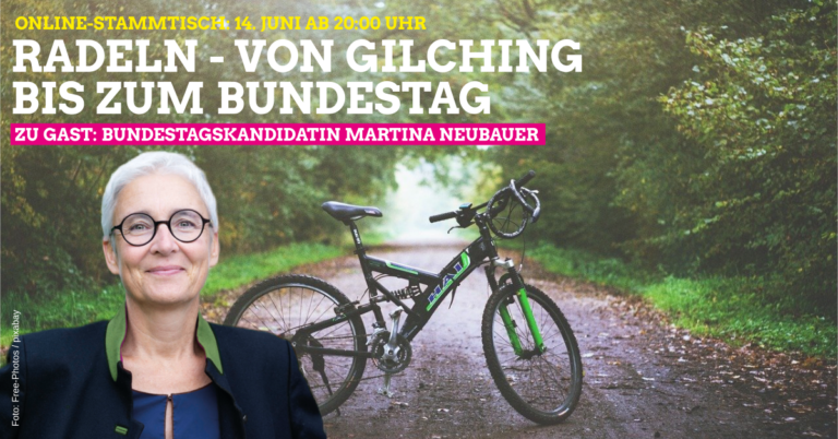 Rückblick: Grüne-Radlstammtisch „Radeln – Von Gilching bis zum Bundestag“