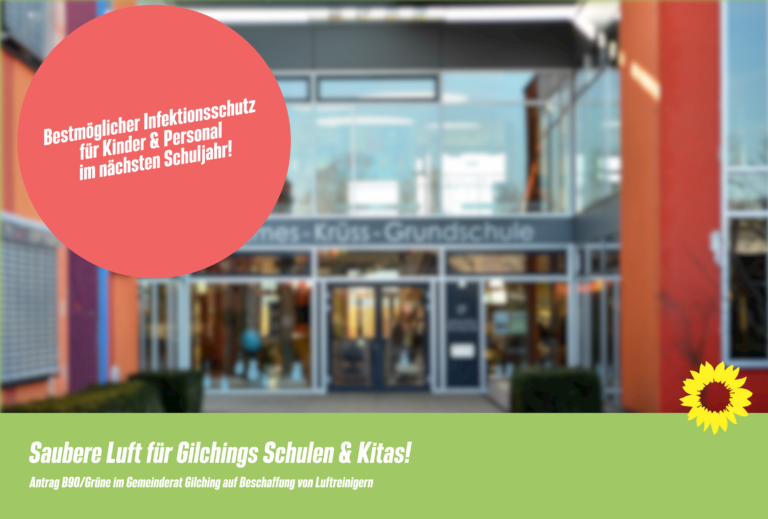 Antrag Beschaffung Luftreinigungsgeräte und Nachrüstung Lüftungsanlagen in Klassenzimmern und Kindertagesstätten