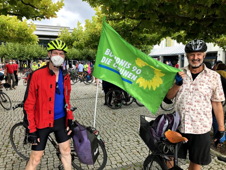 Rückblick auf Fahrradsternfahrt anlässlich der (IAA) am 11. September