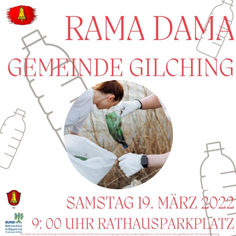 Gilchinger Rama dama am 19.3. / 9 bis 12 Uhr