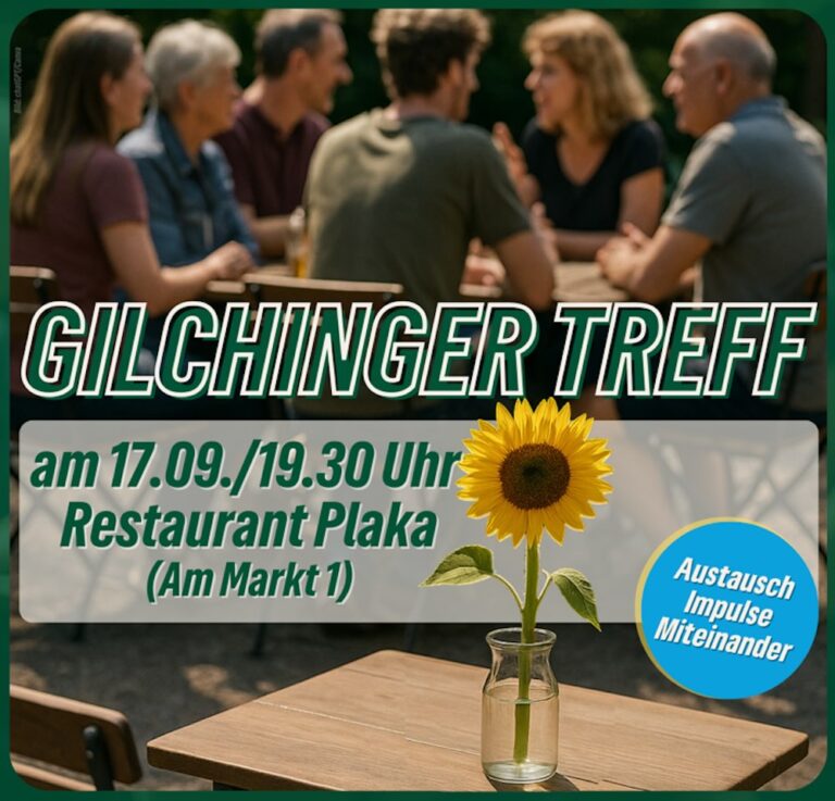 Gilchinger Treff – mit Architektin Melanie Kude (klimaangepasstes Bauen)